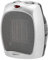 Amazon Basics Keramik-Standheizung, 1800 W, mit verstellbarem Thermostat - Silberfarben