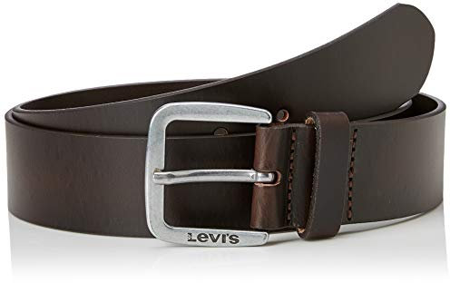 Levi's Herren SOCO Belt Gürtel, Braun (Dark Brown 29), 80 (Herstellergröße: 95)