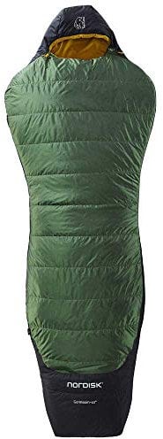Nordisk Gormsson +10° Curve Schlafsack XL schwarz/grün