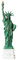 NGXL Freiheitsstatue Dekoration Skulptur, Kopie Der Freiheitsstatue Freiheitsstatue Statue Erinnerungen Zahlen Für Haus, Büro, Dekor Tisch Und Schreibtisch,Grün,60cm