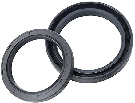 4 Stück TC NBR Wellendichtringe Wellendurchmesser 20mm, Außendurchmesser 45mm Nitril Radialwellendichtring Öl, TC 20x45x7mm NBR