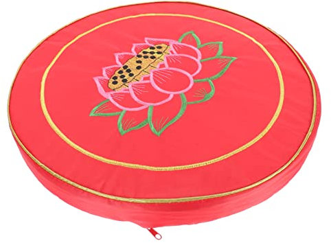 Yardwe Yoga Zubeh R Yogakissen Angebote Meditationskissensitz Runder Meditationskissen Yoga Bolster Bodenkissenkissengebetsmatte zum Sitzen auf Oder Stuhlkissen Yogakissen Angebote
