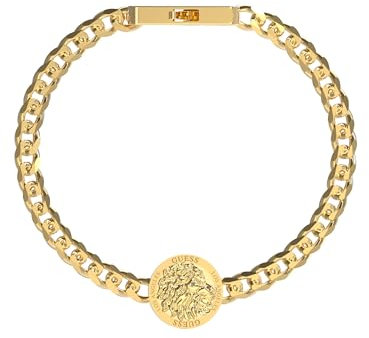 GUESS Pulsera Lion King JUMB03010JWYGS Hombre, klein, Edelstahl, kein Edelstein, small, Edelstahl, Kein Edelstein
