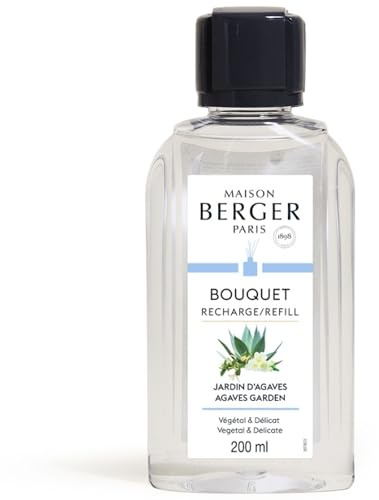 MAISON BERGER Agaves - Recambio para ramo de jardín, 200 ml