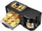 SiMbae 3-In-1 Breakfast Station, Includes Coffee Maker, Non-Stick Griddle, And 4-Slice Toaster Oven, Versatile Breakfast Maker for Apartments Kitchenettes,Black