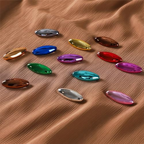 Rukinovi 16 x Sicherheitsnadeln, dekorative Hijab-Anstecknadeln, 2 Schachteln, sortiert, Schalnadel für Damen, Mädchen, Kleidung, Kleid, Dekoration, Accessoires, Kleidung und muslimische Mädchen