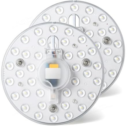 PANEL de anillo LED de 60W, 50W, 36W, 24W, 18W, 12W, PANEL circular de luz LED, tablero redondo de techo, tablero de lámpara Circular, CA 220V 230V 240V, luz LED ( Color : Round 18W 220V , Size : Cold