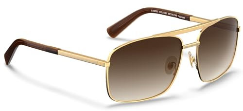 CARFIA Sonnenbrille Herren Polarisiert UV400 Retro Pilotenbrille Metall Sonnenbrillen 100% UV-Schutz CAT 3