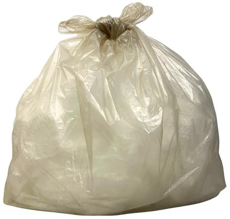 100 Bags per box ECO Elephant Clear Wheelie Bin Liners Refuse Sacks