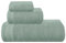 MALLONI HOME Ultra-weiches 3er-Pack Baumwoll-Handtuch-Set, enthält a übergroße Badetücher 70 x 140 cm, a Handtücher 40 x 60 cm und a Waschbetten 30 x 30 cm, Jade