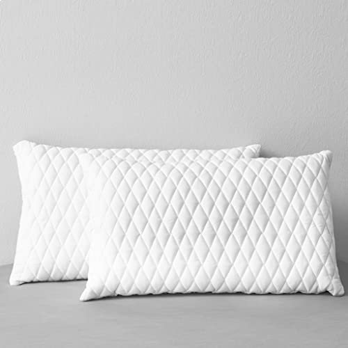 ZEYUAN Kissen 2 STK. 80×40×14 cm Memory-Schaum, Kopfkissen, Pillow, Schlafkissen, Bettkissen, Kissen Bett - 282820