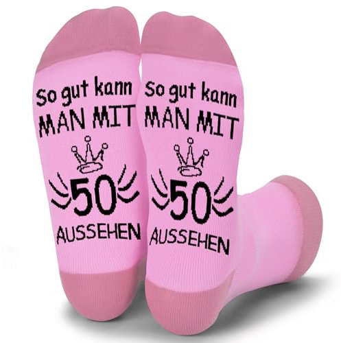 Dealswin Geschenk für Frauen zum Geburtstag, Lustige Socken Geburtstag Geschenke für Mädchen Freundin, Geschenke zum 18 50 Geburtstag für Frau Tochter, Damen Kuschelsocken Baumwolle