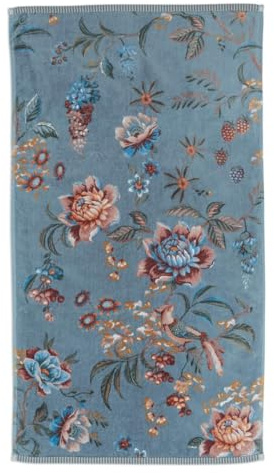 Pip Studio Badetuch Secret Garden Blau 55x100cm