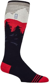 HEAT HOLDERS SOCKSHOP Mens 1.0 TOG Slalom Adventure Ultra Lite Ski Socks Pack of 1