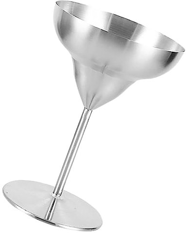 Cabilock Stainless Steel Cocktail Cup Metal Wine Goblet Party Bar Drinks Goblet for Wine Cocktails Bar Party Setting
