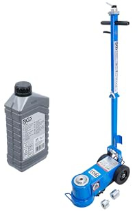 Bundle aus BGS 71036 | Hydrauliköl | mineralisch | HLP 46 | 1 l + BGS 74288 | Wagenheber | lufthydraulisch | fahrbar | 40/80 t