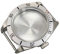 FHIASTGL Cas de montre en argent en acier inoxydable 41mm NH35 NH36 Case Case 4R35 4R36 7S26 NH36 NH35 Mouvement fit for Seiko Remplacer l'étui en verre saphir boîtier de montre(A)