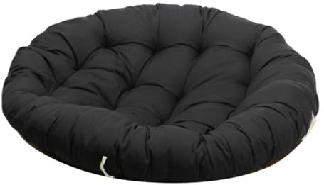 Baoblaze 40 cm Gartenstuhl Kissen, Gepolstertes Sitzkissen, Polster für Gartenmöbel, Sitzkissen Outdoor/Indoor Rund, Stuhlkissen für Haushaltsbalkon, Familienzimmer, Kissen für Hängesessel