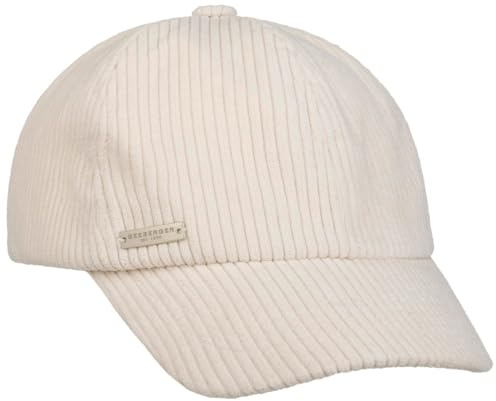 Seeberger Uni Soft Cordcap Basecap Baseballcap Damen - Hinten geschlossen, mit Schirm, Futter Herbst-Winter Winter