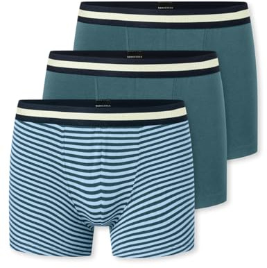 Schiesser Jungen 7 Pack Boxershorts - 95/5 Organic Cotton Bio Baumwolle - Größe 92 Bis 140 Boxershorts (7er Pack)