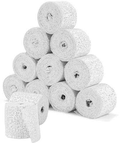 Set di 10 rotoli di benda in gesso, 2,7 m x 7,5 cm, per impronte della pancia del bambino