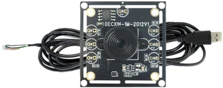 Pqahffowr New 100 Degree Camera Module 1MP OV9732 1280x720 USB Free Driver Manual Focus,with 1Meter Cable for WinXP/7/8/10