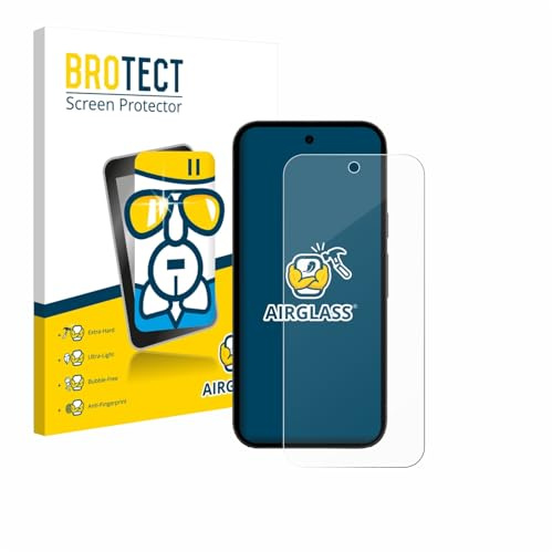 BROTECT Schutzglas für Google Pixel 10a (case-friendly) | Transparenter Displayschutz Made in Germany Schutzfolie Panzer Folie Glas 9H Anti-Fingerprint Einfache Montage Clear