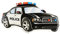 Toyland 37 Schwarze Polizei Auto Supershape Folienballon - Jungen Geburtstag Ballons