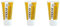 3x LINDESA® PROFESSIONAL 50ml PE Tube