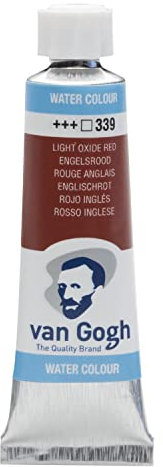 Van Gogh Peinture aquarelle, tube 10ml, Rouge Rouge clair 339
