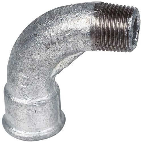 1 - Coude 90° MF, grand rayon galva