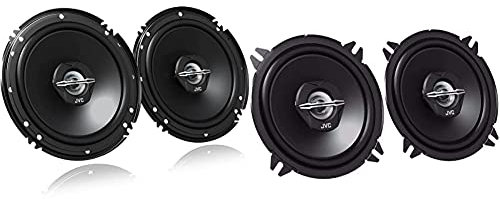 JVC J620 x Haut-Parleur coaxial (16 cm, 2 Voies) Noir & CS-J520X Haut-Parleurs