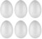 PRETYZOOM 50 Stücke Ostereier Styroporeier 6cm Styropor Eier zum Bemalen Basteln Styroporball Styroporformen Kugeln Ball Geburtstag Ostern Deko Anhänger Osterdeko DIY Kinder Bastelset