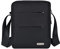 UBAYEE Sacoche Homme Bandoulière en Tissu Oxford avec Poche de Blocage RFID (Compatible avec iPad Tablette 11 Pouces, 27 cm (Noir)