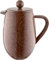 Café Olé BFD-03RG cafetière Ronde à Double paroi en Acier Inoxydable – Granit Rouge, 3 Demi-Tasses, 350ML, 350 milliliters