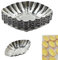Moule Tarte Quiche œUfs Acier Inoxydable Mini Moules à Tarte Ramequins Moule à Revêtement Antiadhésif Moule à Cupcakes Moule à Biscuits Moule à Pudding Outil De Cuisson Forme Diamant Lot De 20
