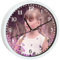 CreaDesign, Wanduhr Kinder personalisiert mit Name, Motiv individuell, Rahmen Wanduhr weiß, Ø 19,5 cm