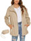 Rapbin Regenjacke Damen Wasserdicht Atmungsaktive Regenmantel Outdoor Wandern Reisen Windbreaker Outdoorjacke(Khaki,S)