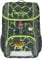 Step by Step Rucksack-Set Kid „Dino Tres“, mit Sitzkissen, ergonomischer Mini-Ranzen mit höhenverstellbarem Brustgurt, für Kindergarten, Vorschule und Freizeit, 13 l, grau-grün