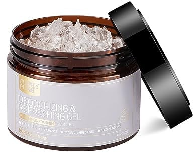 Furry Purr Pet Air Care Haustiergeruchs-Deodorierungsgel, Haustiergeruch entfernendes Katzenklo Gel, Persimmon Tannin, Lufterfrischer-Gel zur Beseitigung von Haustiergerüchen, 10 oz