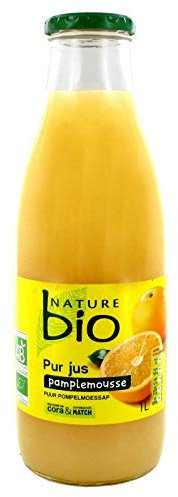 NATURE BIO - Nature bio pur jus de pamplemousse bocal 1l - Trois Articles