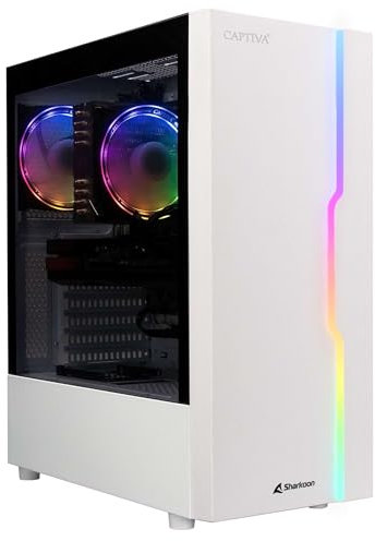 Captiva PC Advanced Gaming R78-284 | AMD Ryzen 7 5700X | 32GB DDR4 RAM | NVIDIA GeForce RTX 4060 8GB | 1 TB SSD | Windows 11 Home