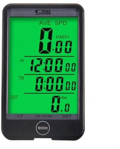 Oniissy SD-576A GPS Bike Computer, Touch Screen Wireless Cycling Speedometer, Waterproof and Rechargeable Odometer