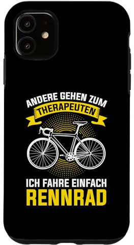 Hülle für iPhone 11 Fahrrad Therapie Fahrrad Rennrad