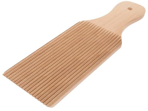 MOLUCKFU Cavatelli Maker Und Gnocchi Werkzeuge Aus Holz Strapazierfähige Nudelbrett Mit Ergonomischem Design Für Müheloses Pasta-backen Für Profi Und Hobbyköche