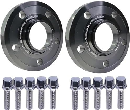 WIRMEC Spurverbreiterung Für E30 E90 E91 E92 E93 E36 E46 F30 F31 F34 F30 G20 G21 2PCS 5x120 CB 72,6 Rad Spacer Adapter Reifen Zubehör Spürverbreiterungsatz(Größe:Adapter 15mm-12x1.5)