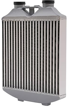 Intercooler de 65 mm, aleación de aluminio, 60 psi, enfriador interior, 38 x 37,4 x 6,5 cm, para Skoda Fabia VRS Mk1, Seat Ibiza Mk4, VW Polo 9N3 1.9 TDI
