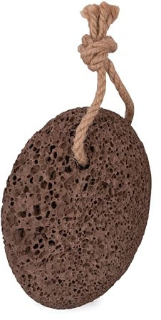 Niyok® Hornhautentferner Lavastein • Lavastein Hornhautentfernung • Natur Lavastein für Fußpflege • Umweltfreundlicher & natürlicher Bimsstein • Hornhautentferner plastikfrei