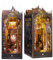 DIY Book Nook Kit William Castle - Gothic Style Castle Model 3D Puzzle Handgefertigte Buchstütze für Erwachsene