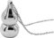 TINEASUR Lanugo-Gedenkanhänger schmuck jewelry Kette zum Zahnen von Säuglingen Lanugo Halskette Schmuck bernsteinkette Erinnerungs- -Halskette -Lanugo-Halskette